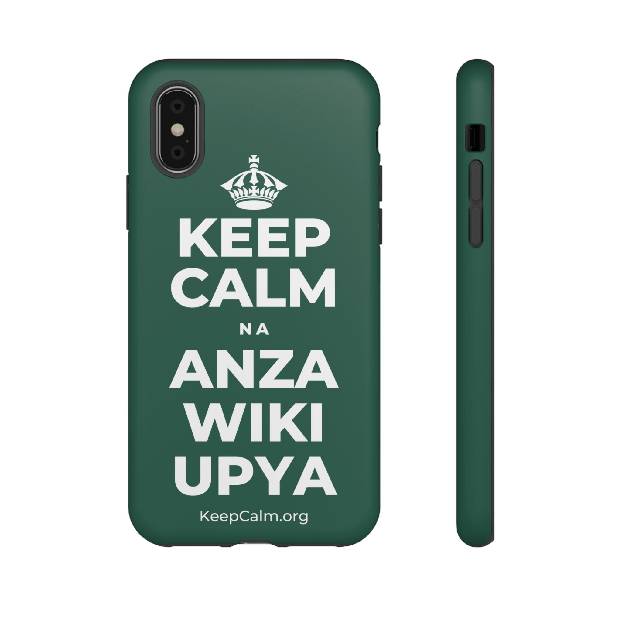KEEP CALM NA ANZA WIKI UPYA Phone Case