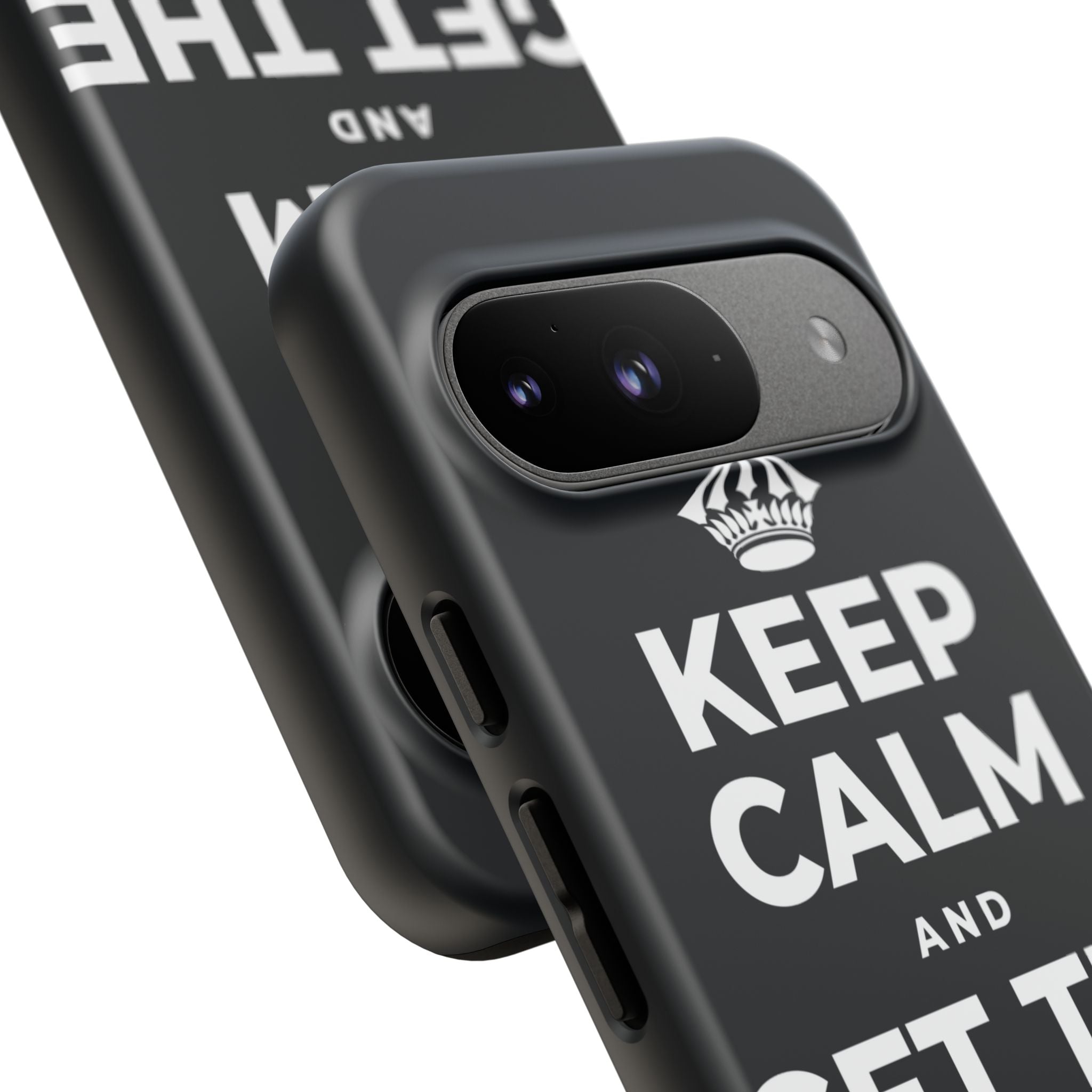 KEEP CALM AND GET THE PARTY STARTED Phone Case (Dark)