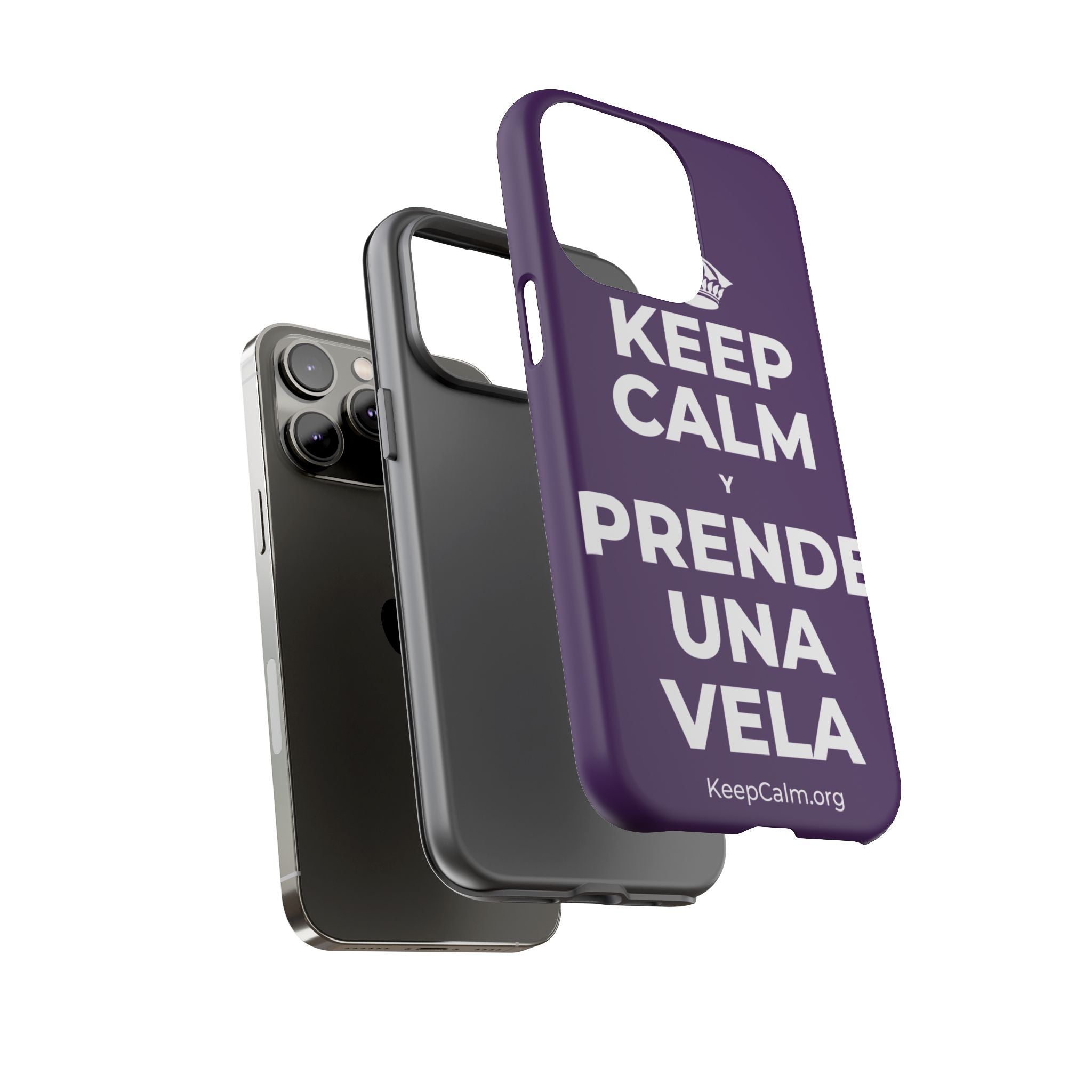 KEEP CALM Y PRENDE UNA VELA Phone Case