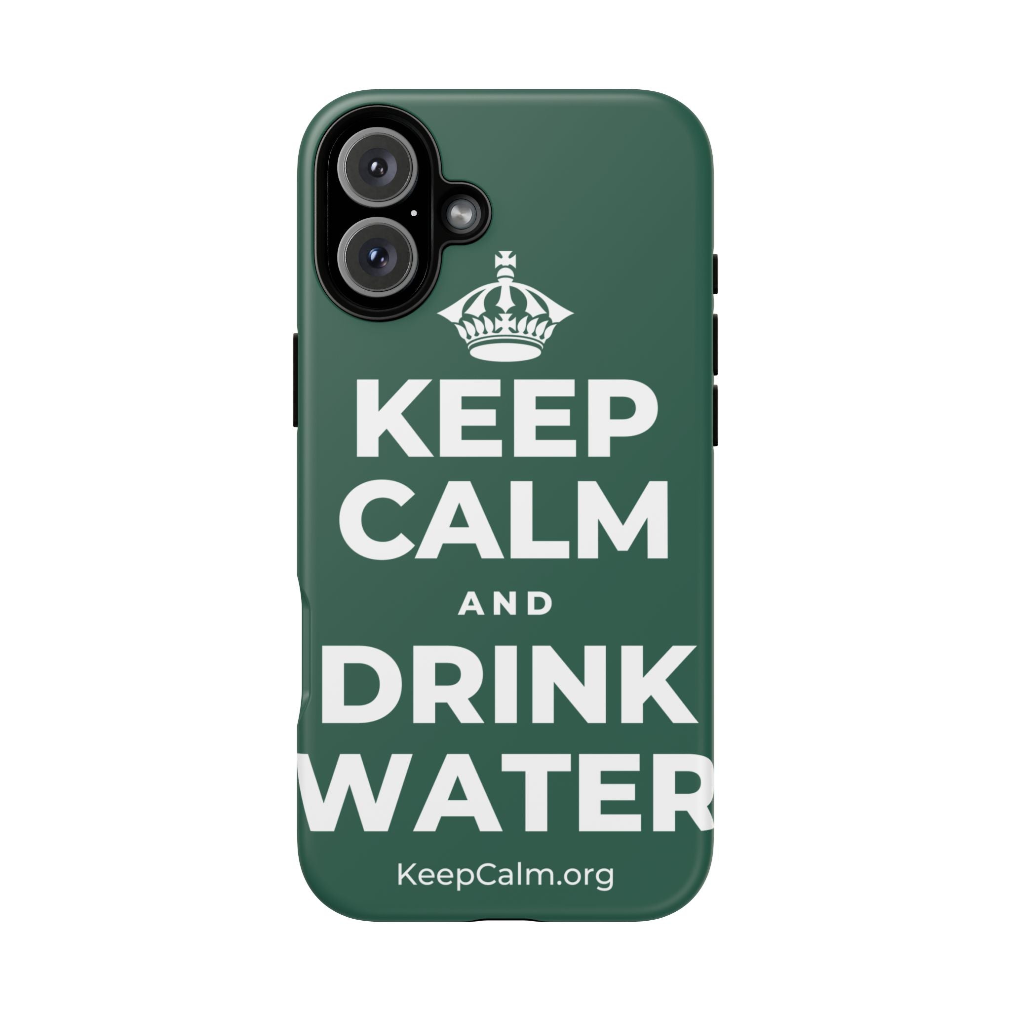 KEEP CALM AND DRINK WATER Phone Case