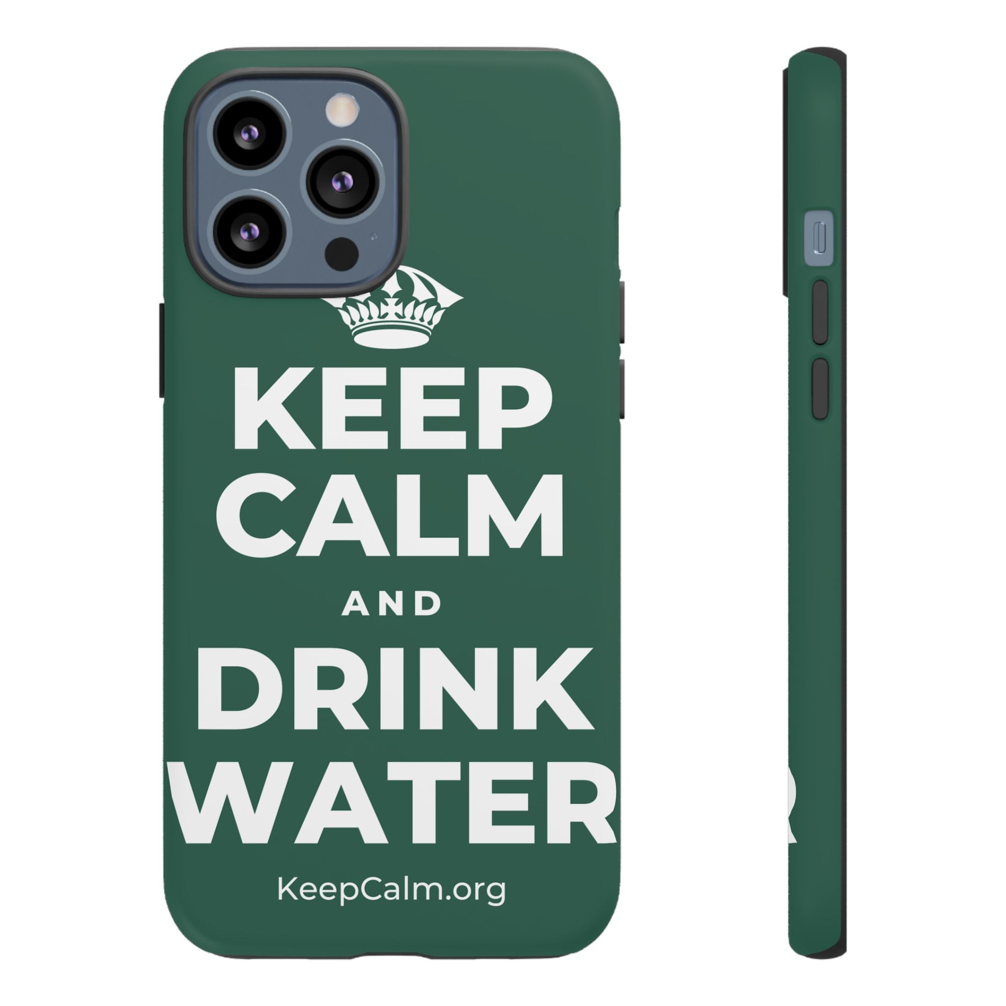 KEEP CALM AND DRINK WATER Phone Case