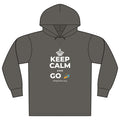 KEEP CALM AND GO 🏄 Organic Hoodie Tee