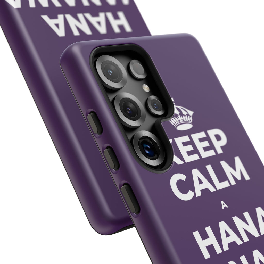 KEEP CALM A HANA MANAWA E PĀʻANI AI Phone Case