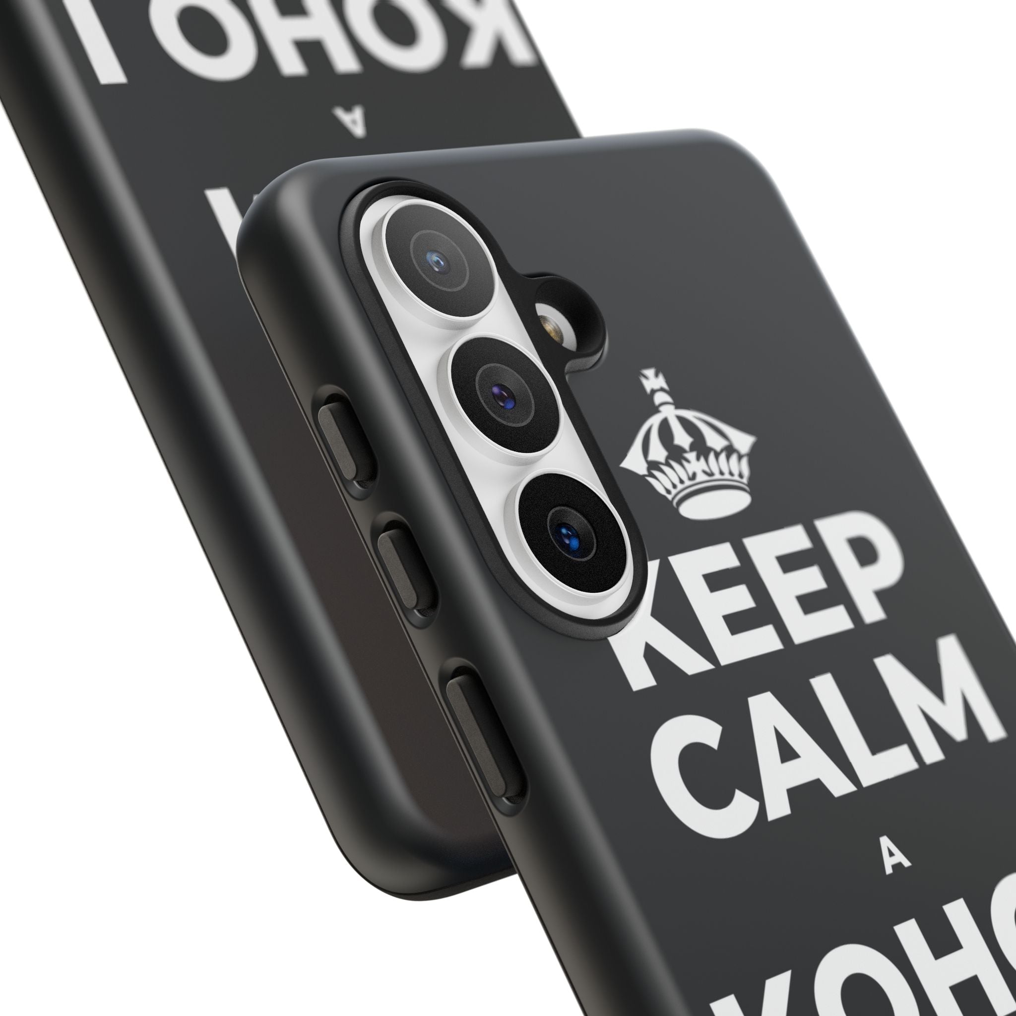 KEEP CALM A KOHO I KE AHONUI Phone Case (Dark)