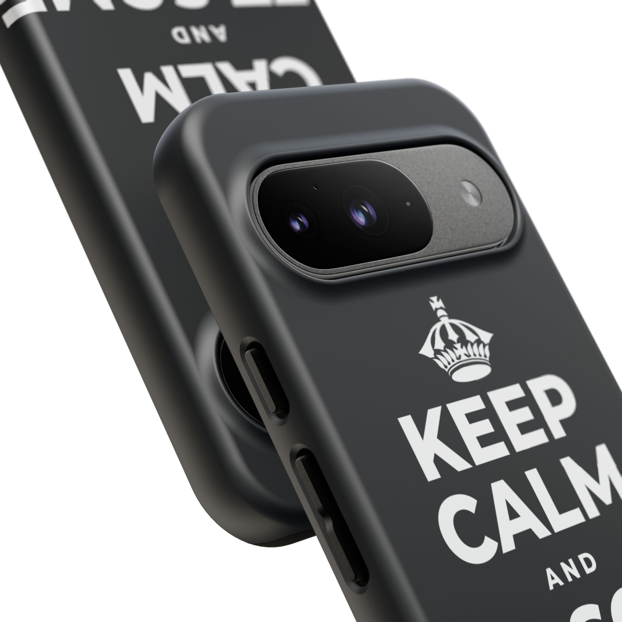 KEEP CALM AND LET SOME OF IT GO Phone Case (Dark)