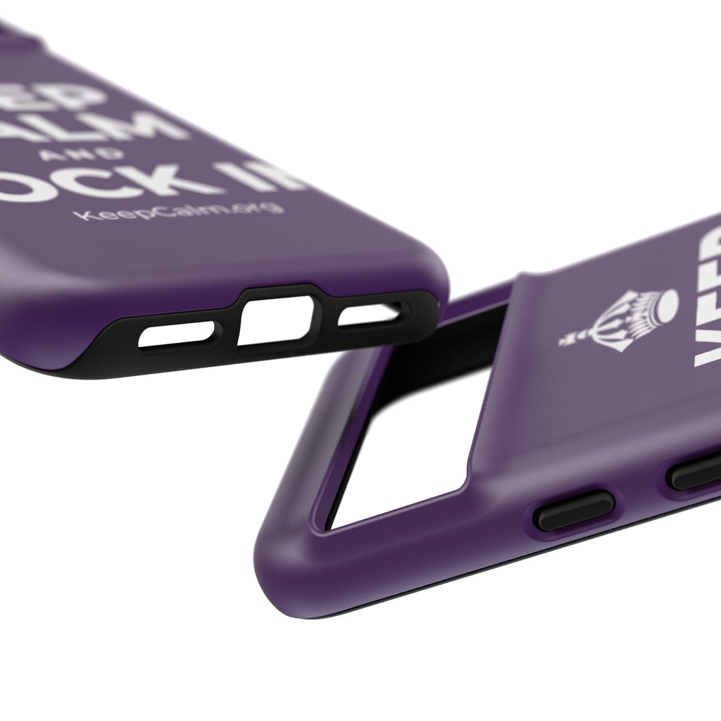 KEEP CALM AND LOCK IN Phone Case