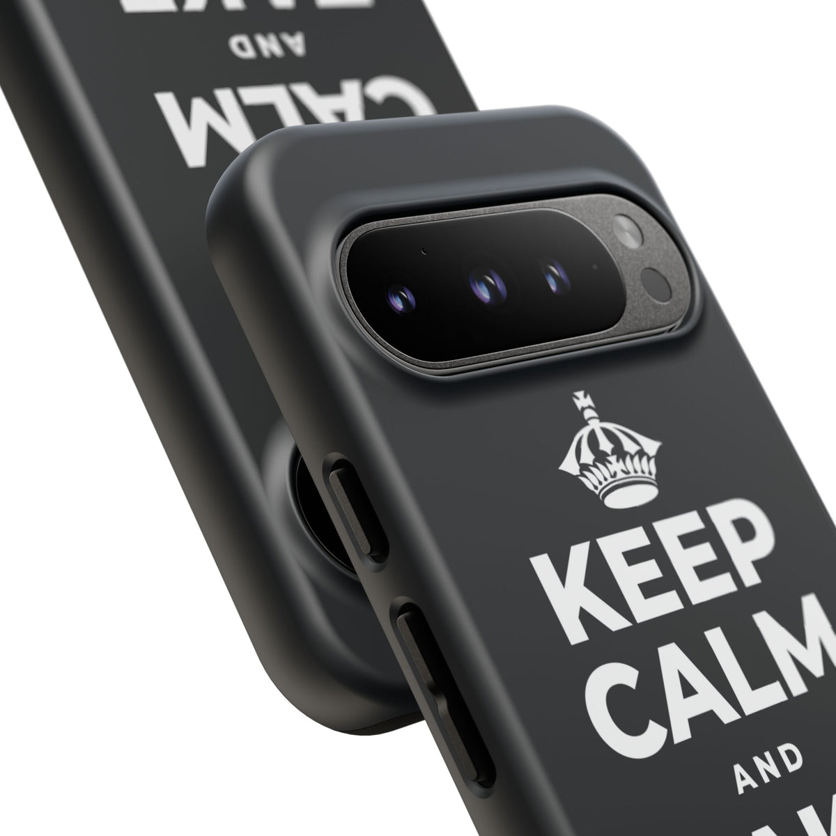 KEEP CALM AND TAKE THE LEAP Phone Case (Dark)