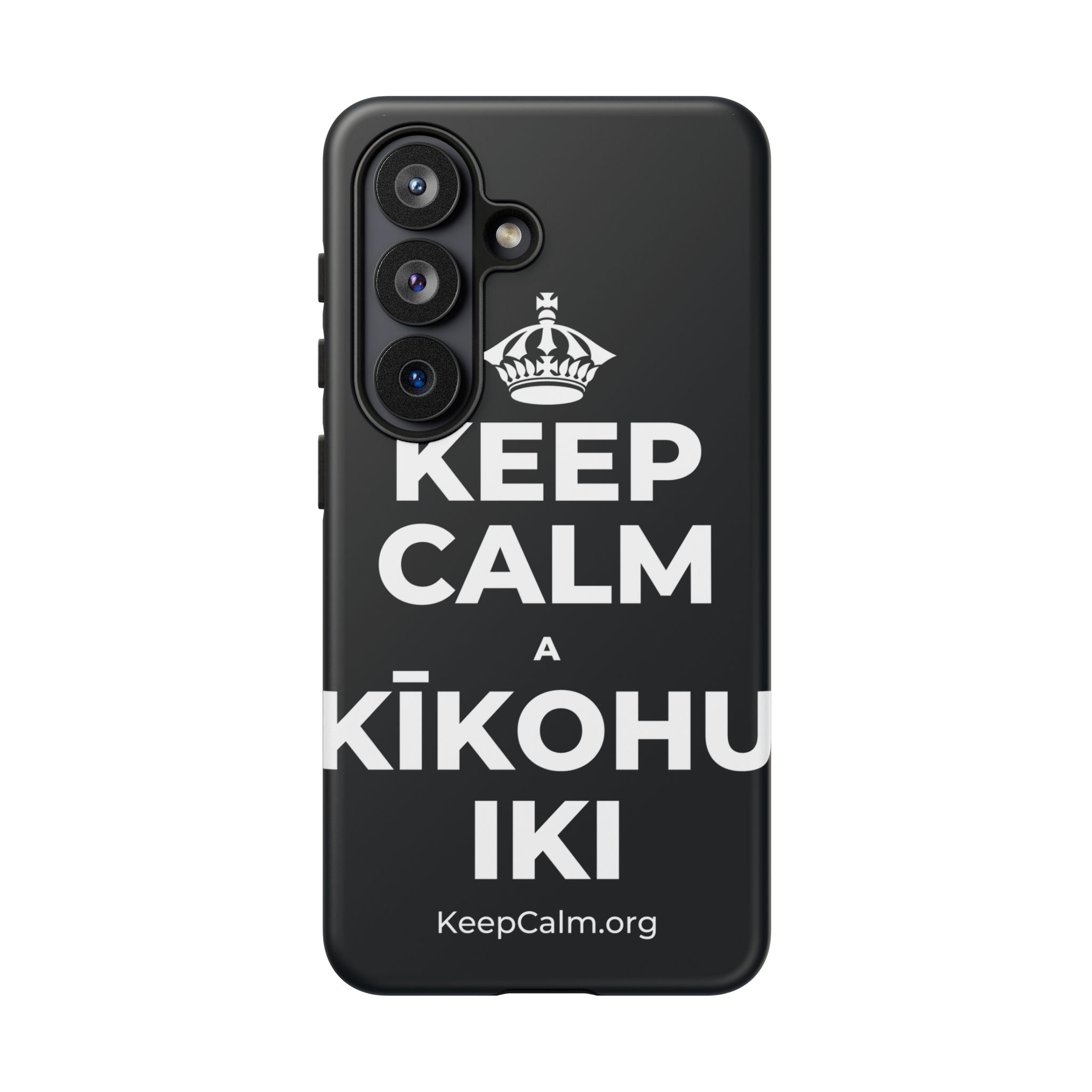 KEEP CALM A KĪKOHU IKI Phone Case (Dark)