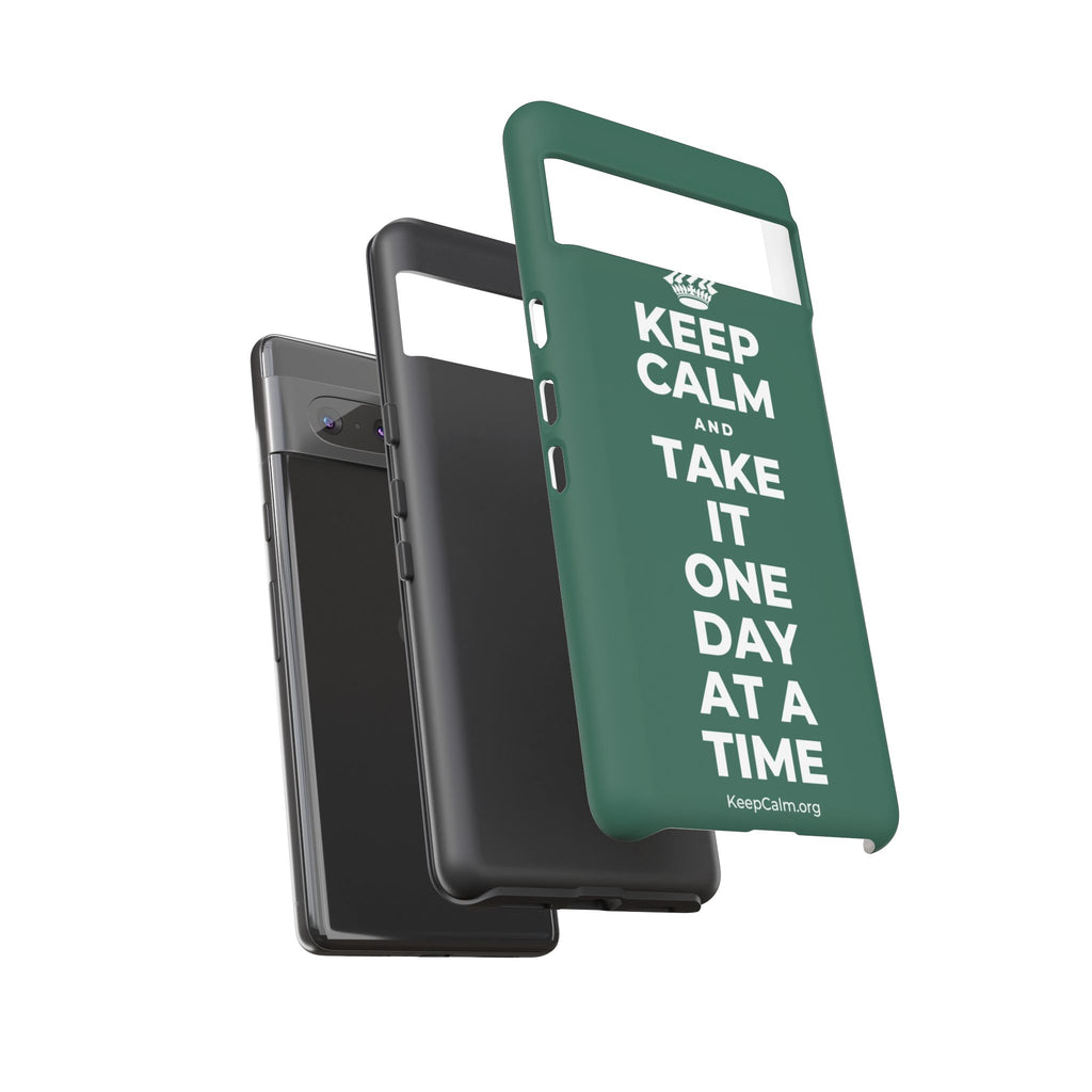 KEEP CALM AND TAKE IT ONE DAY AT A TIME Phone Case