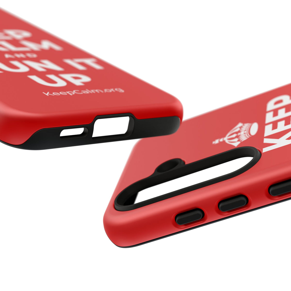 KEEP CALM AND RUN IT UP Phone Case