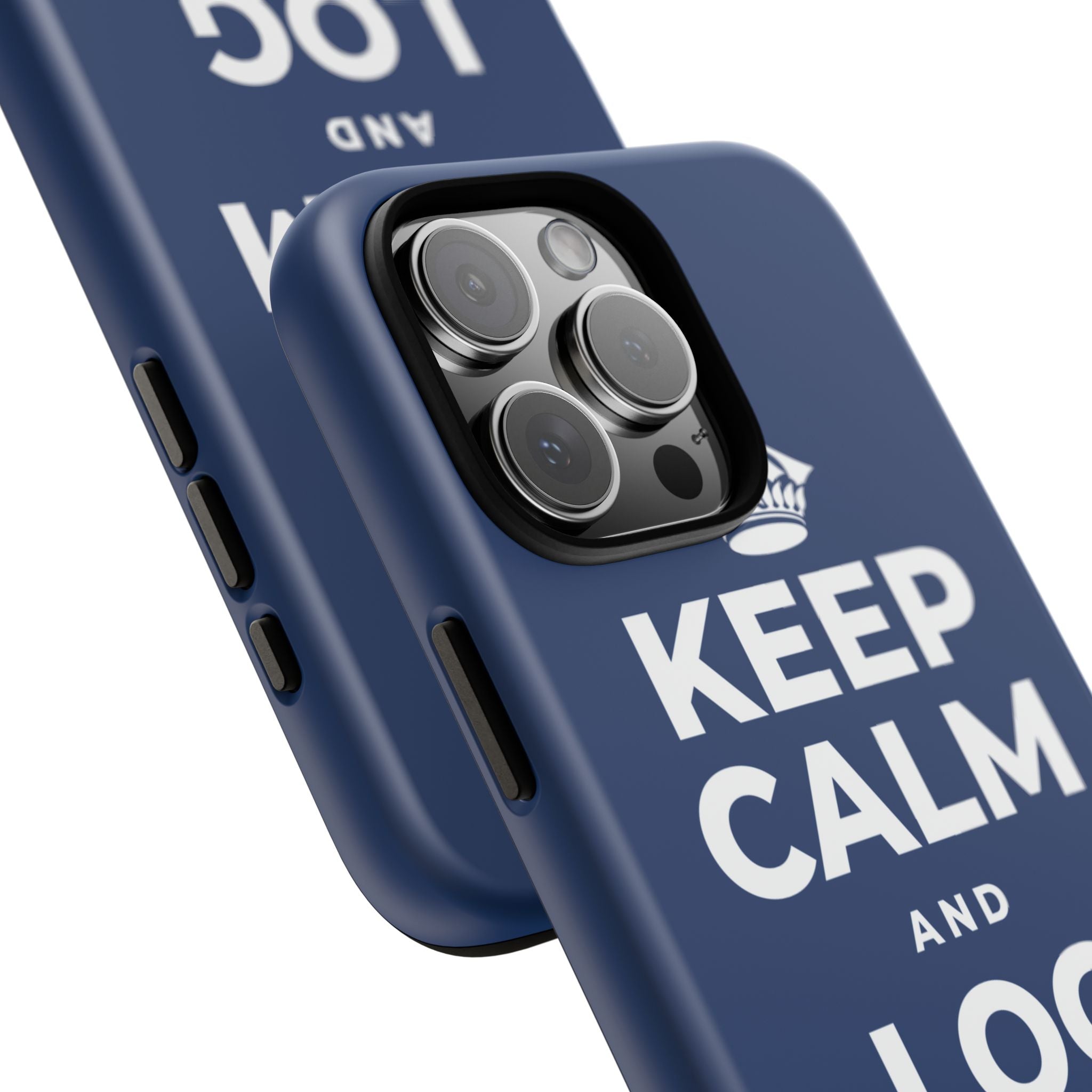 KEEP CALM AND LOG OFF EARLY Phone Case