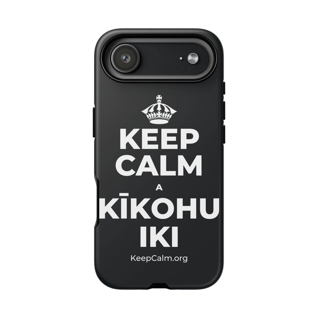 KEEP CALM A KĪKOHU IKI Phone Case (Dark)