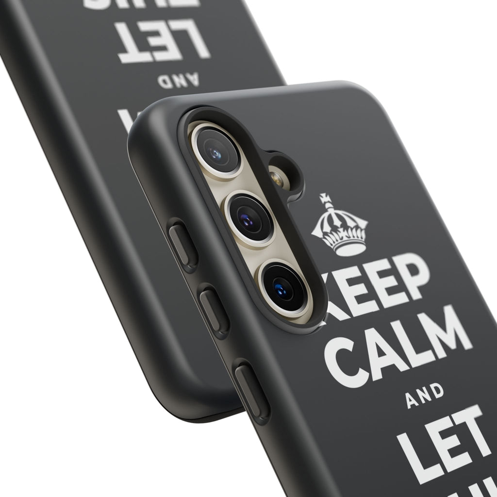 KEEP CALM AND LET THIS FEELING PASS Phone Case (Dark)
