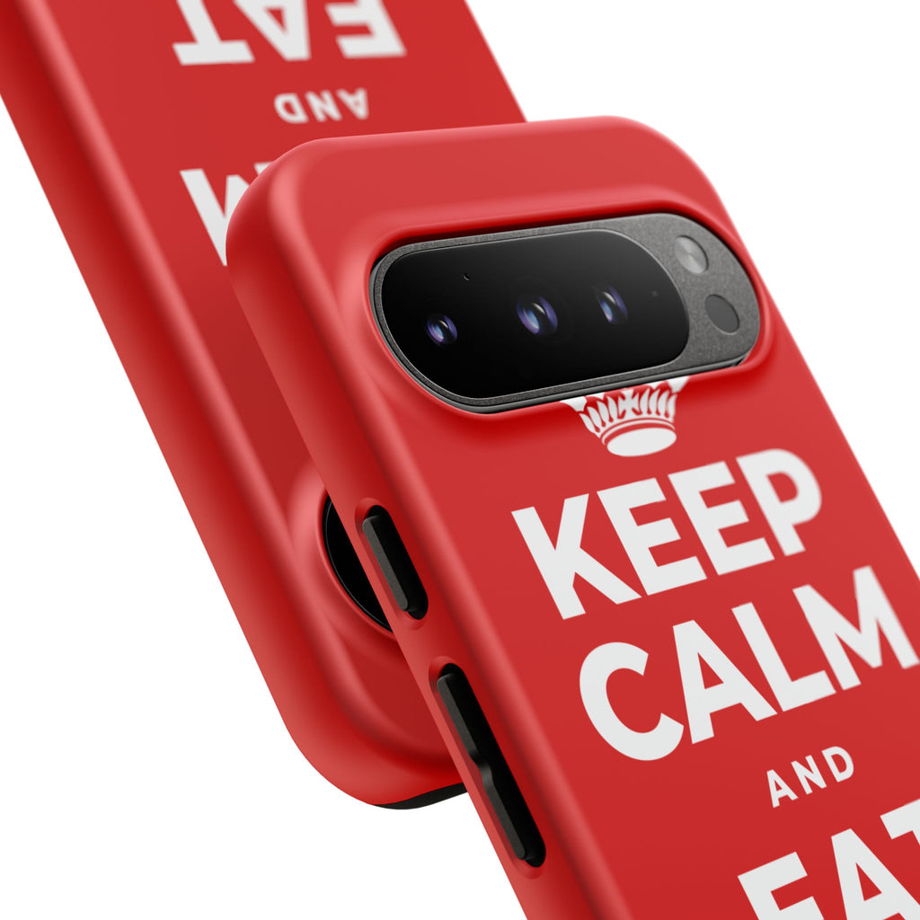 KEEP CALM AND EAT THE SNACK Phone Case
