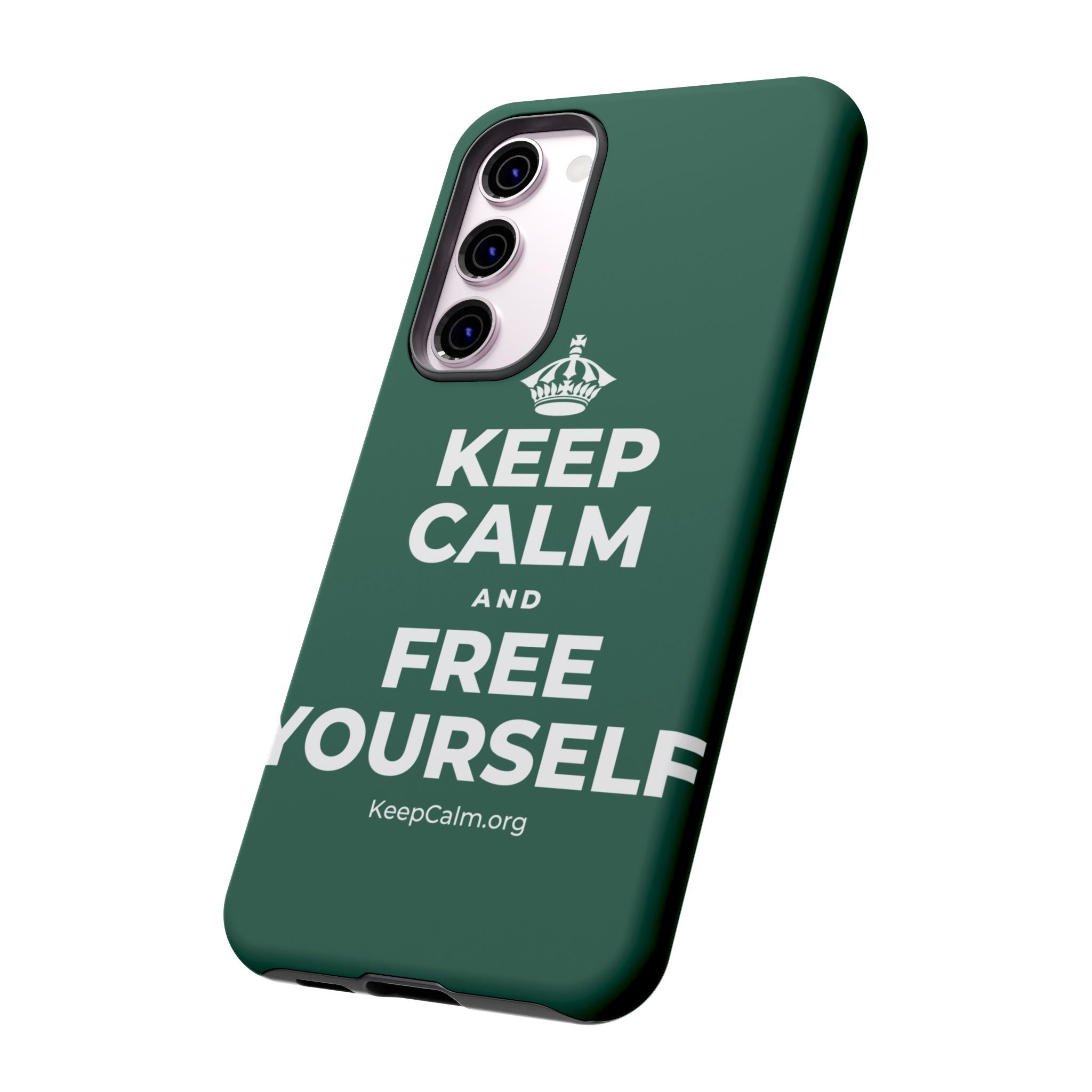 KEEP CALM AND FREE YOURSELF Phone Case