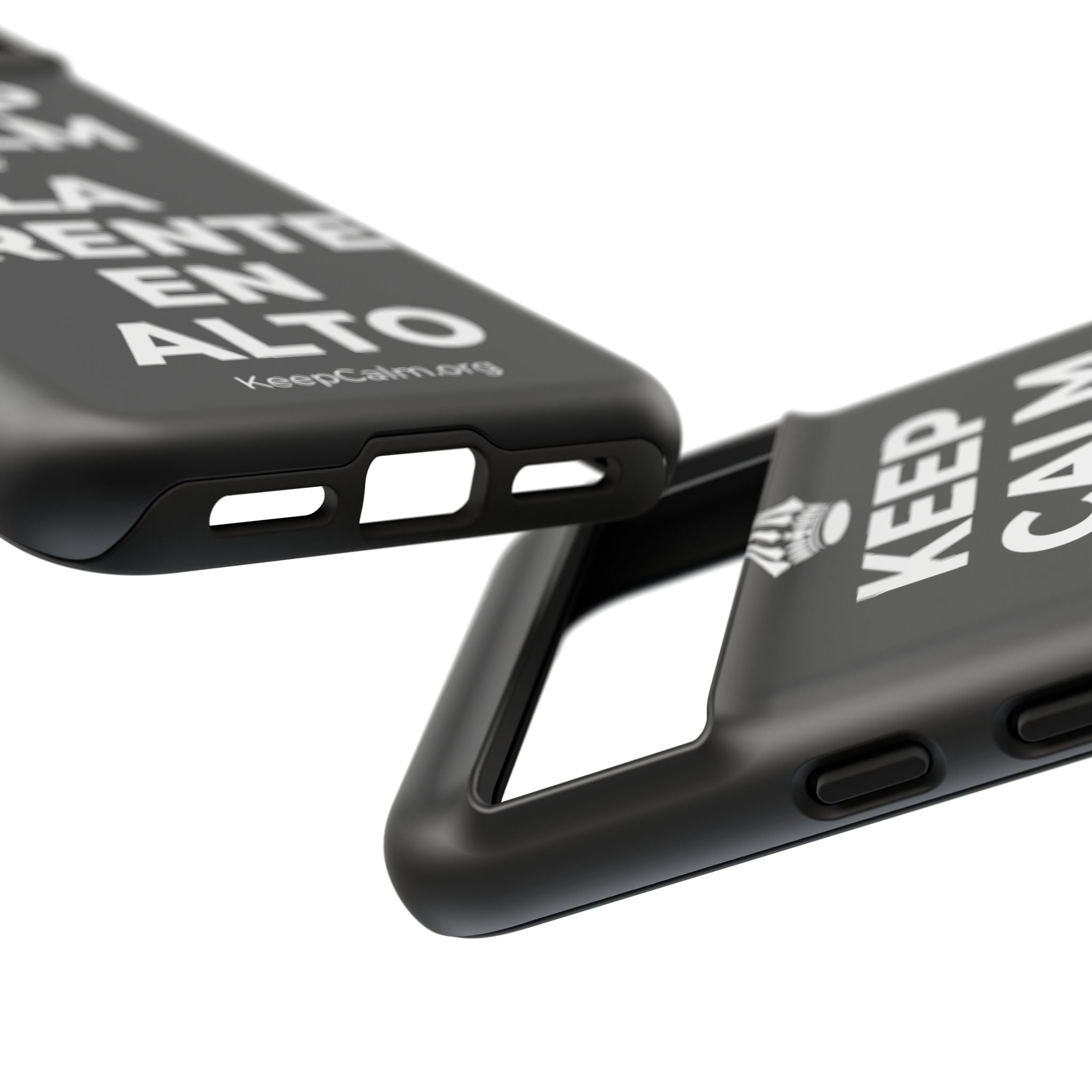 KEEP CALM Y LA FRENTE EN ALTO Phone Case