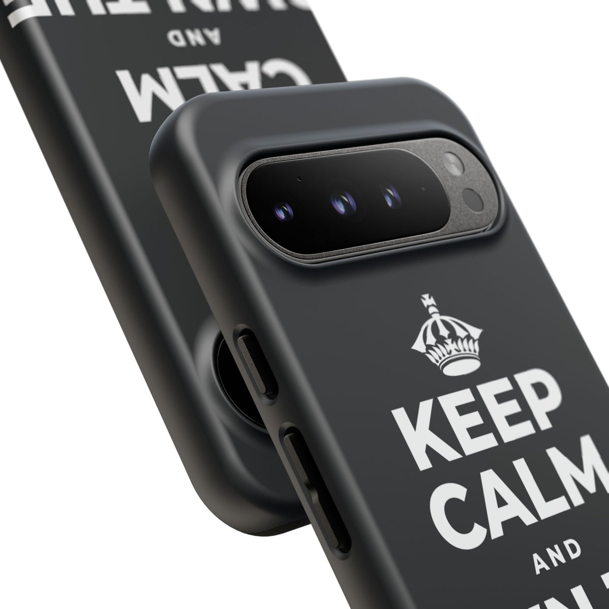 KEEP CALM AND OWN THE NIGHT Phone Case (Dark)