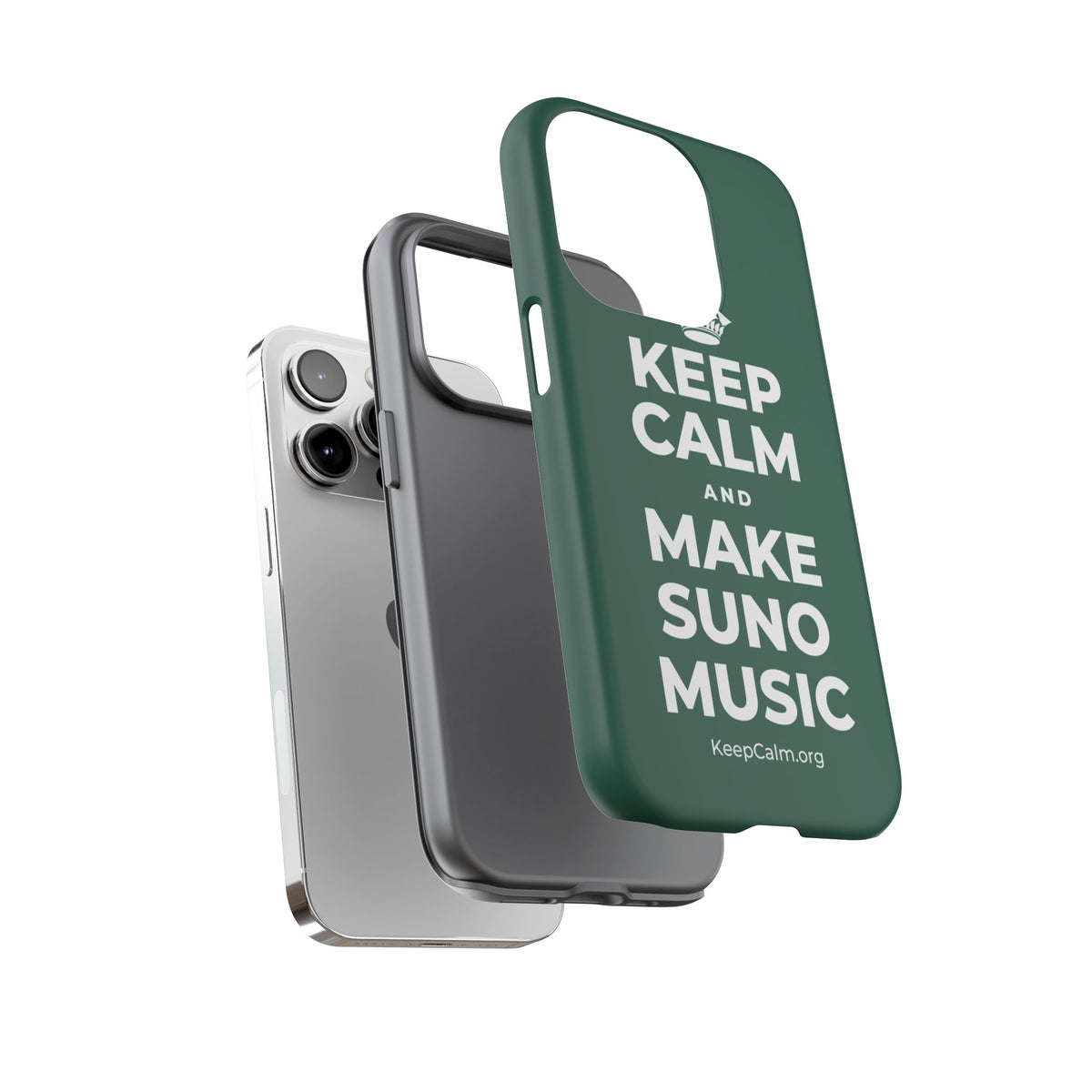 KEEP CALM AND MAKE SUNO MUSIC Phone Case