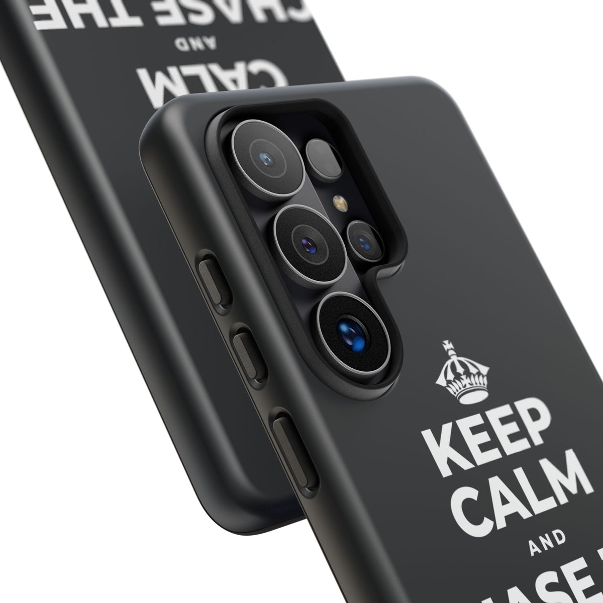 KEEP CALM AND CHASE THE MOONLIGHT Phone Case (Dark)