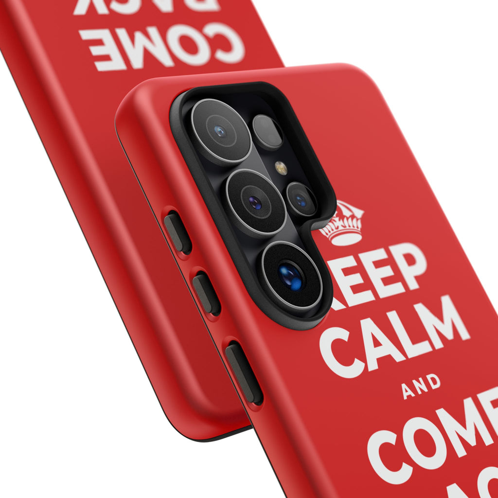 KEEP CALM AND COME BACK TO NOW Phone Case