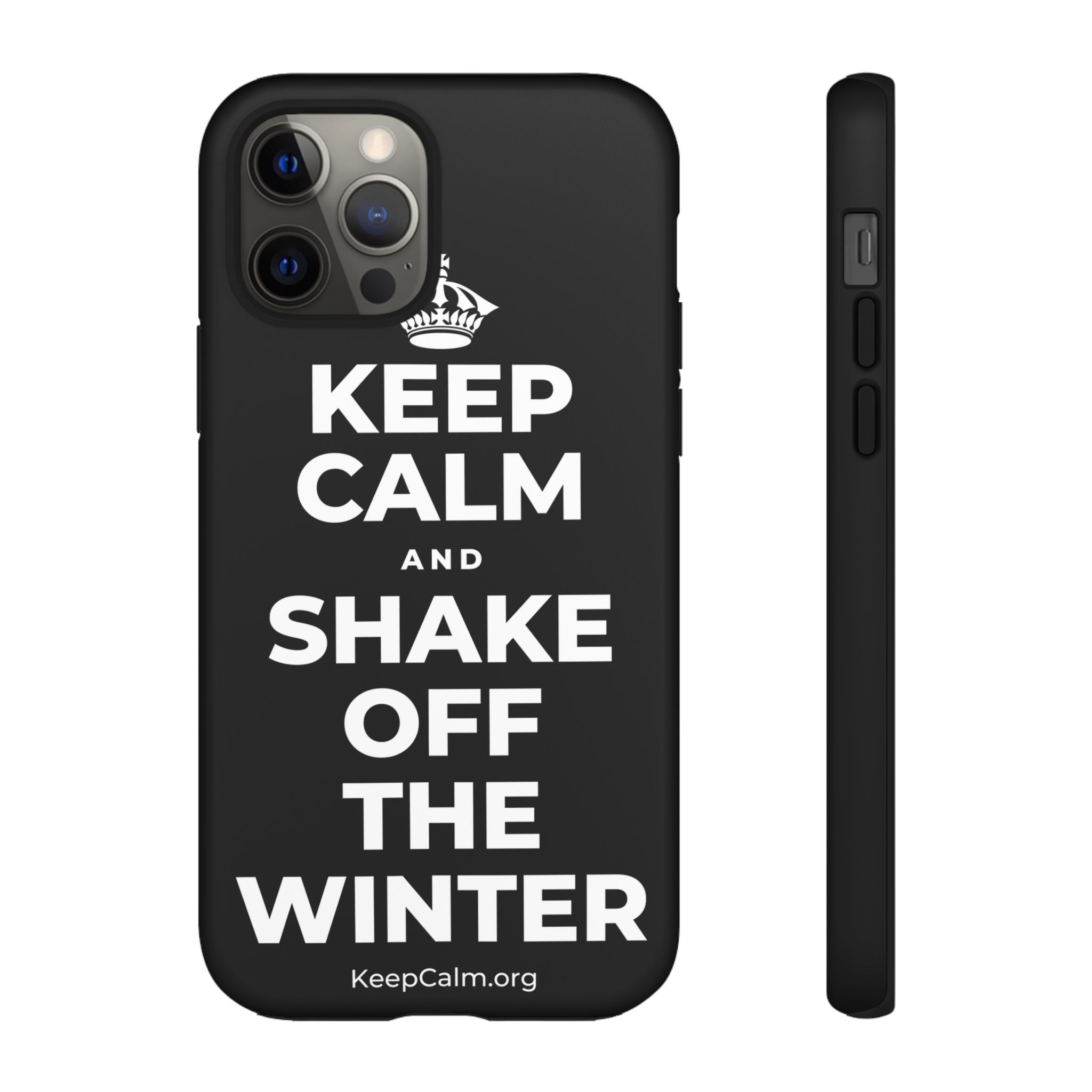 KEEP CALM AND SHAKE OFF THE WINTER Phone Case