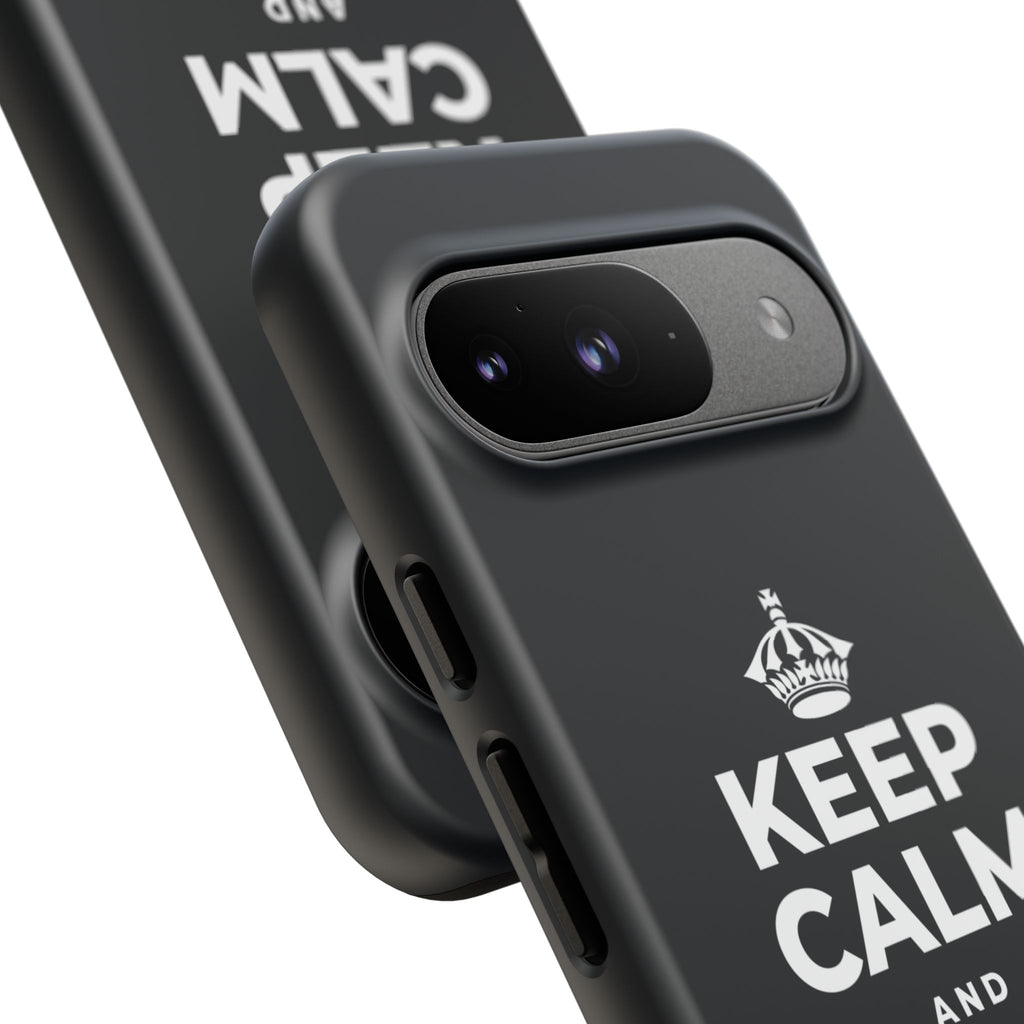 KEEP CALM AND UNCLENCH Phone Case (Dark)