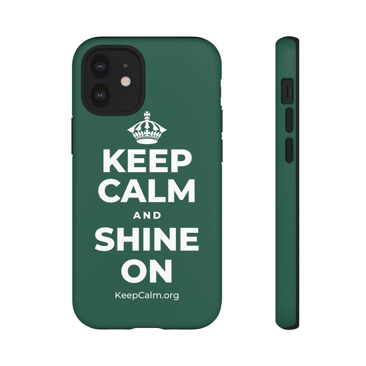 KEEP CALM AND SHINE ON Phone Case