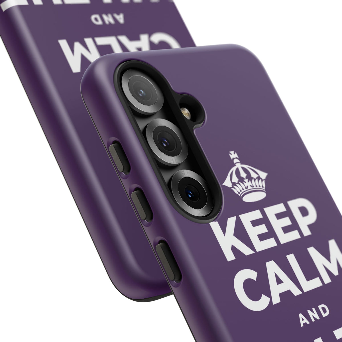 KEEP CALM AND RUN THE CITY Phone Case