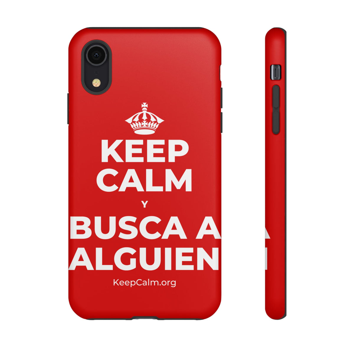 KEEP CALM Y BUSCA A ALGUIEN Phone Case