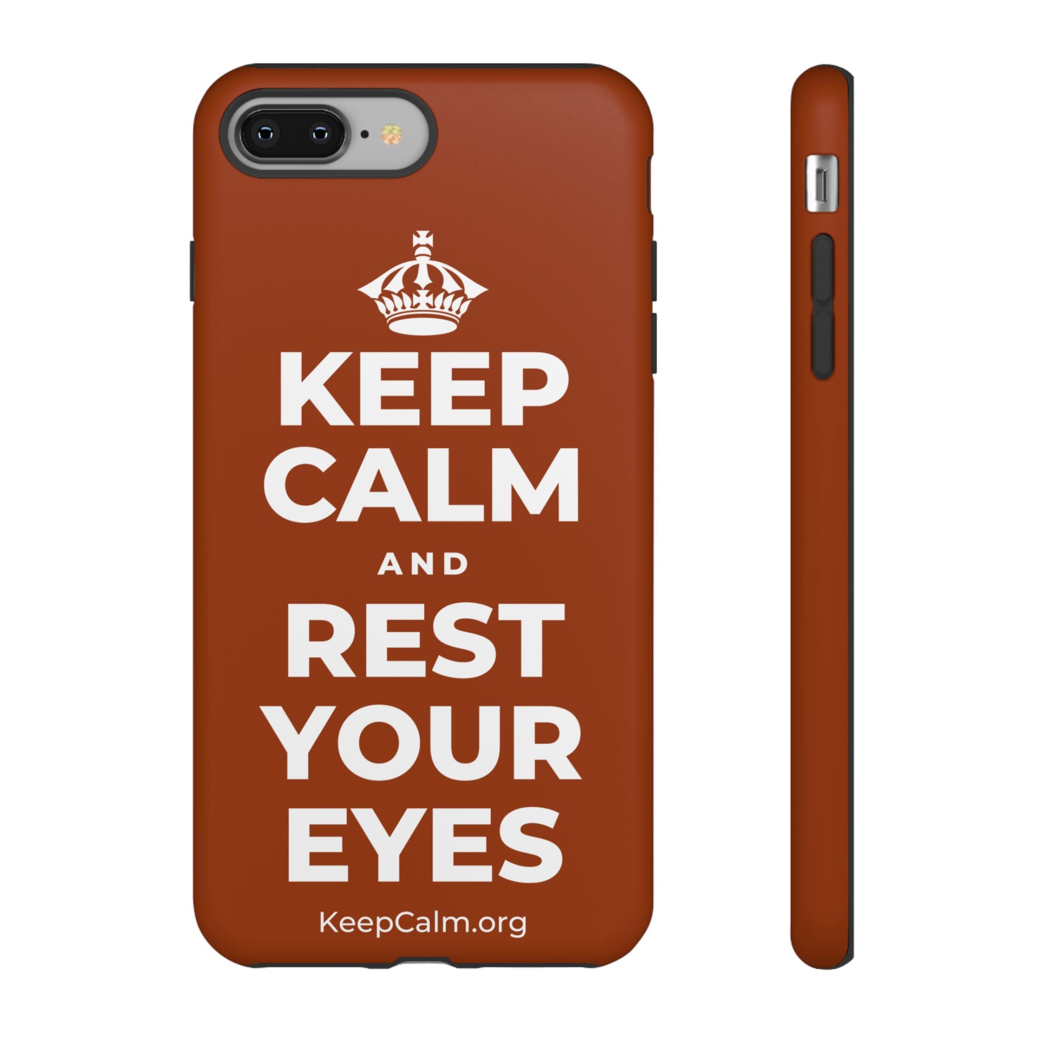 KEEP CALM AND REST YOUR EYES Phone Case