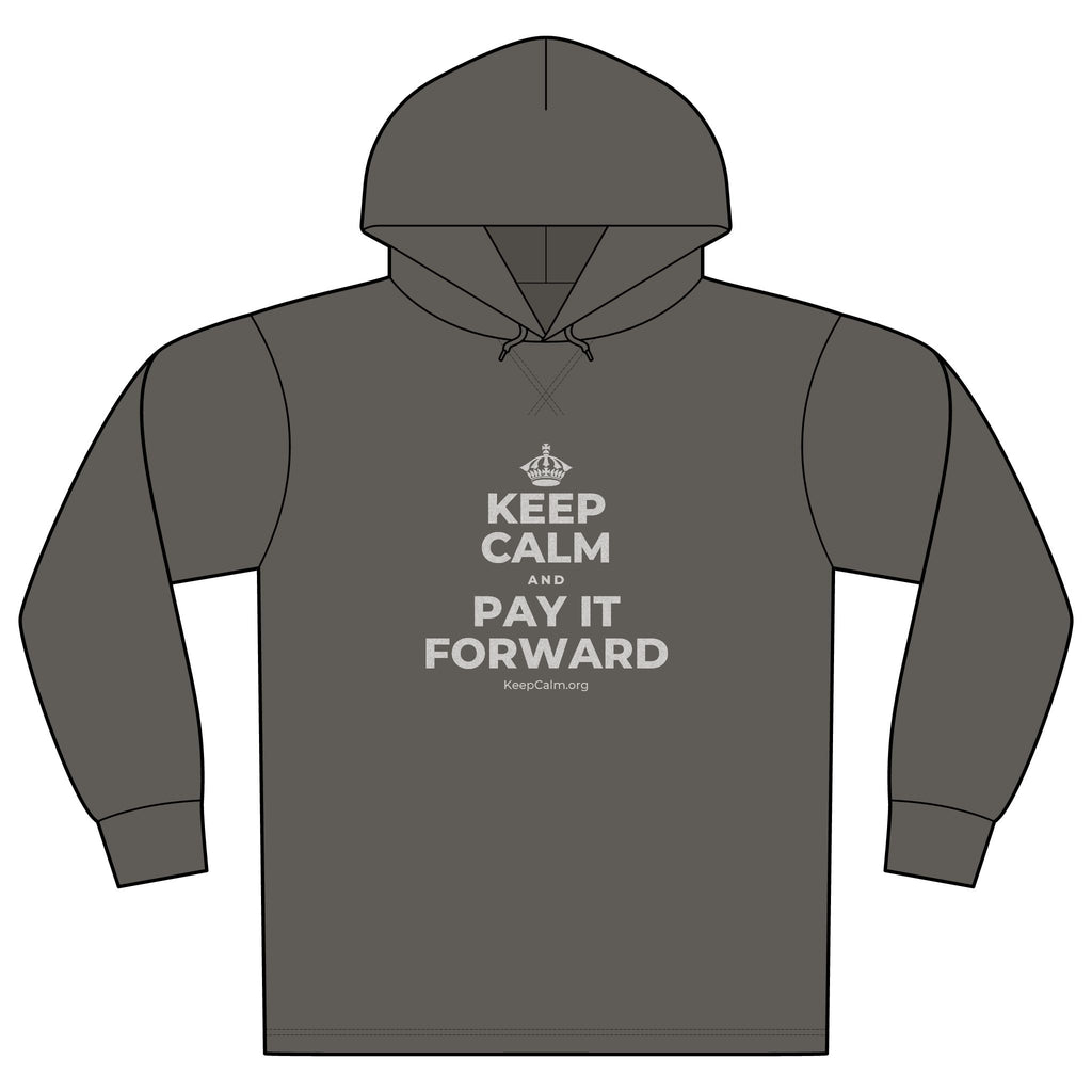 KEEP CALM AND PAY IT FORWARD Organic Hoodie Tee