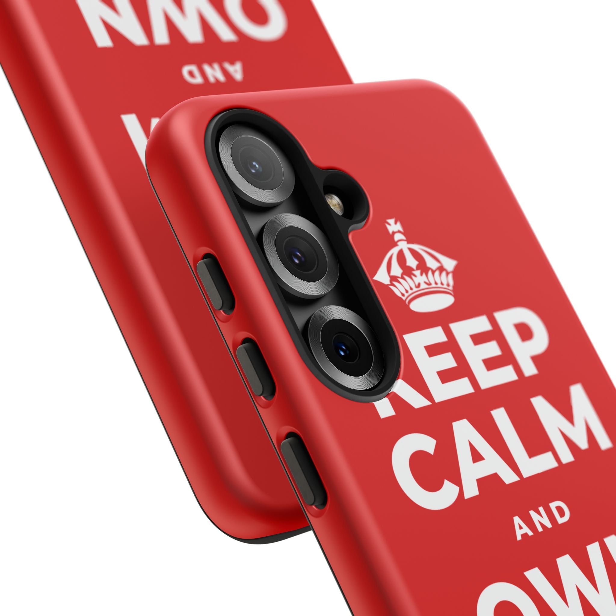 KEEP CALM AND OWN THE WIN Phone Case