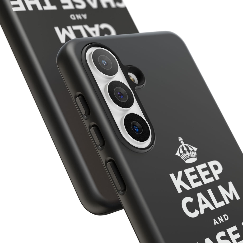 KEEP CALM AND CHASE THE MOONLIGHT Phone Case