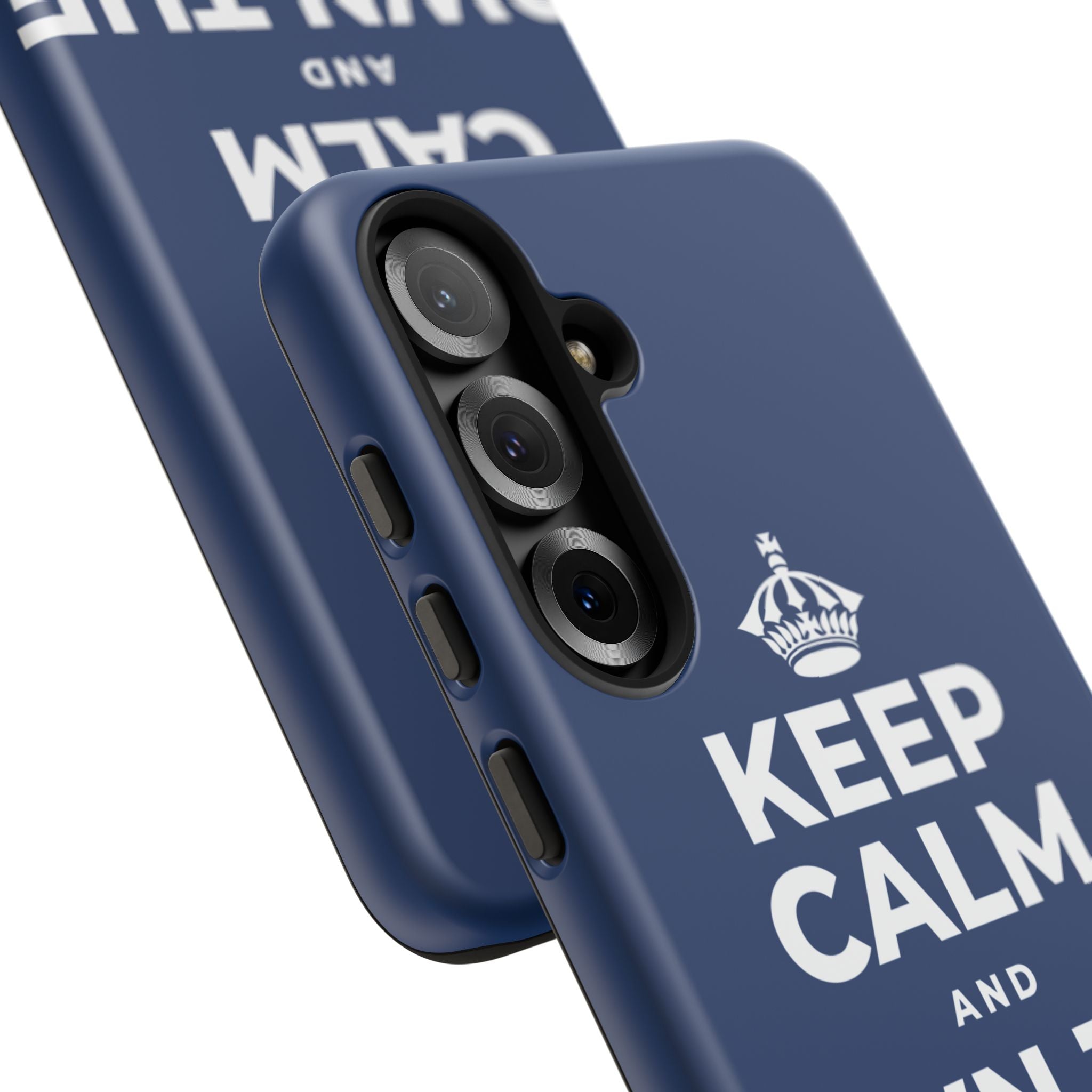 KEEP CALM AND OWN THE NIGHT Phone Case