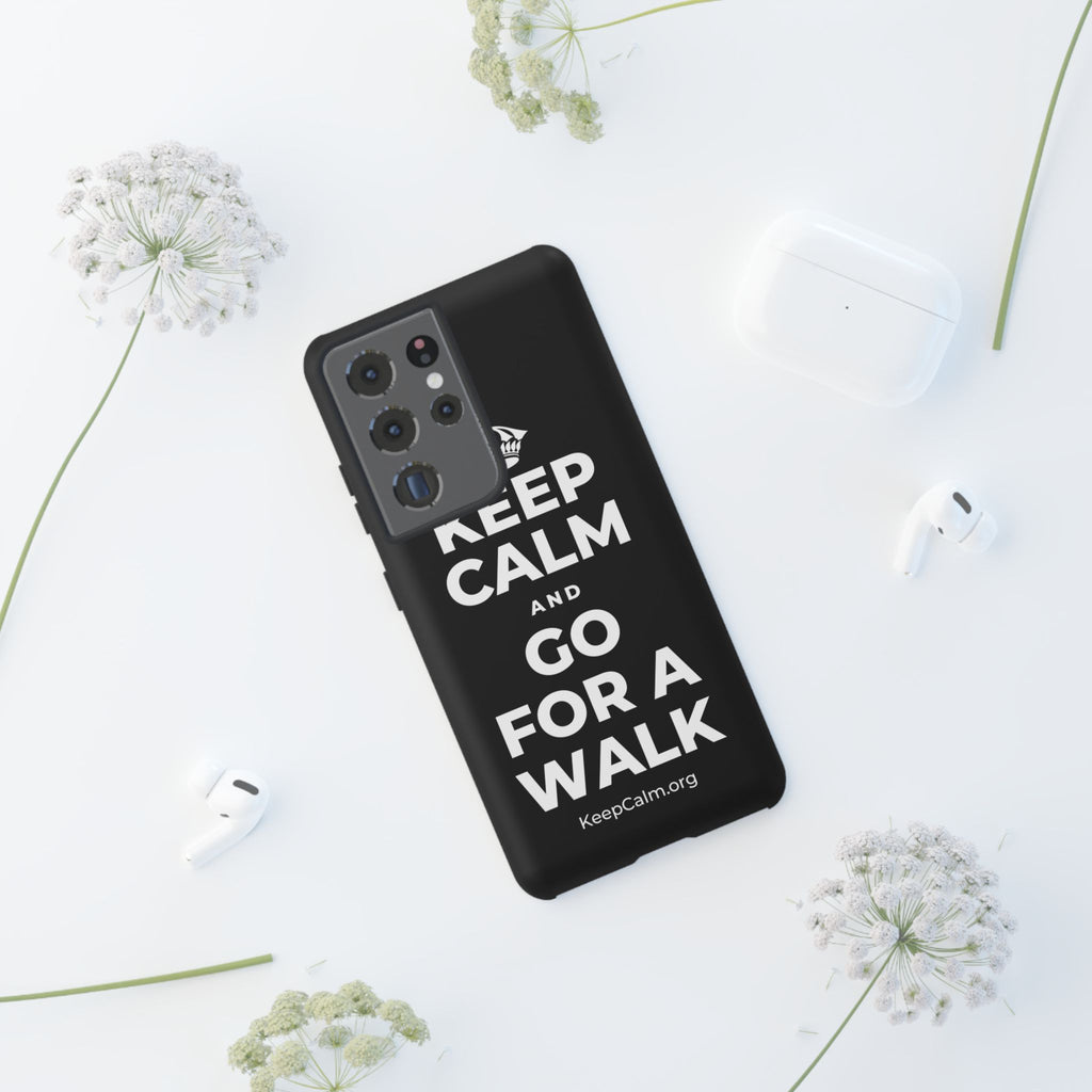 KEEP CALM AND GO FOR A WALK Phone Case