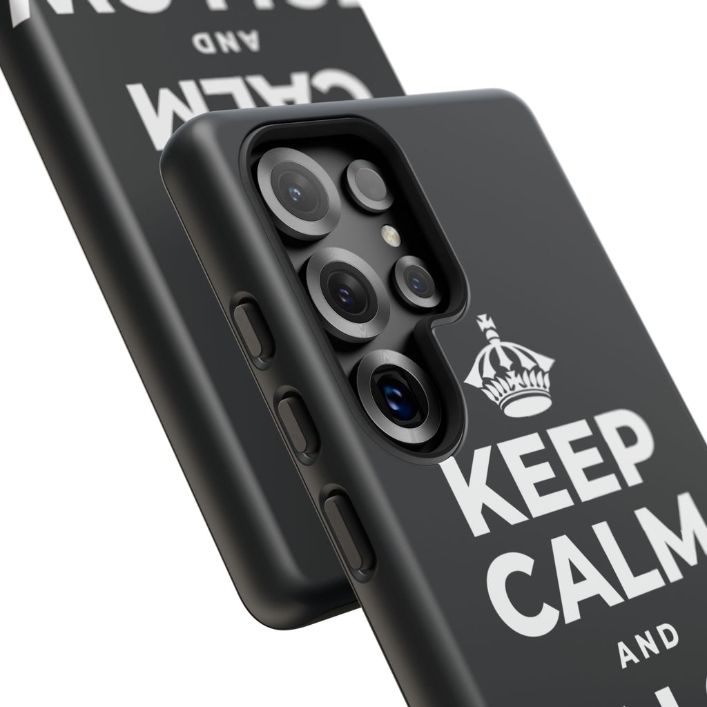KEEP CALM AND FOLLOW THE FUN Phone Case (Dark)