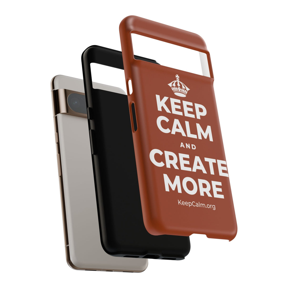 KEEP CALM AND CREATE MORE Phone Case
