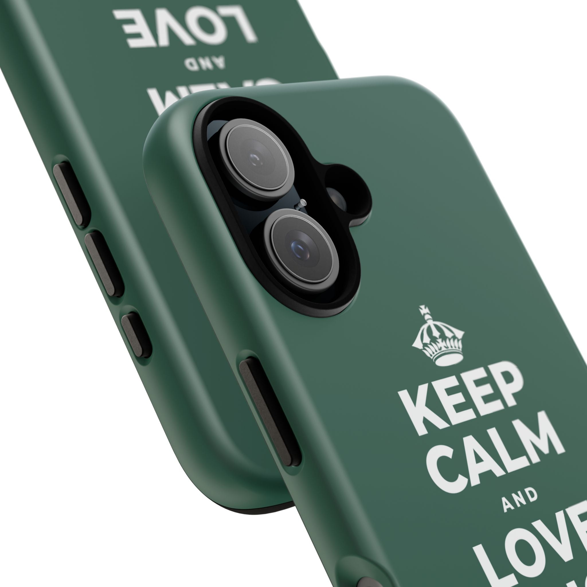 KEEP CALM AND LOVE WITHOUT POSSESSION Phone Case