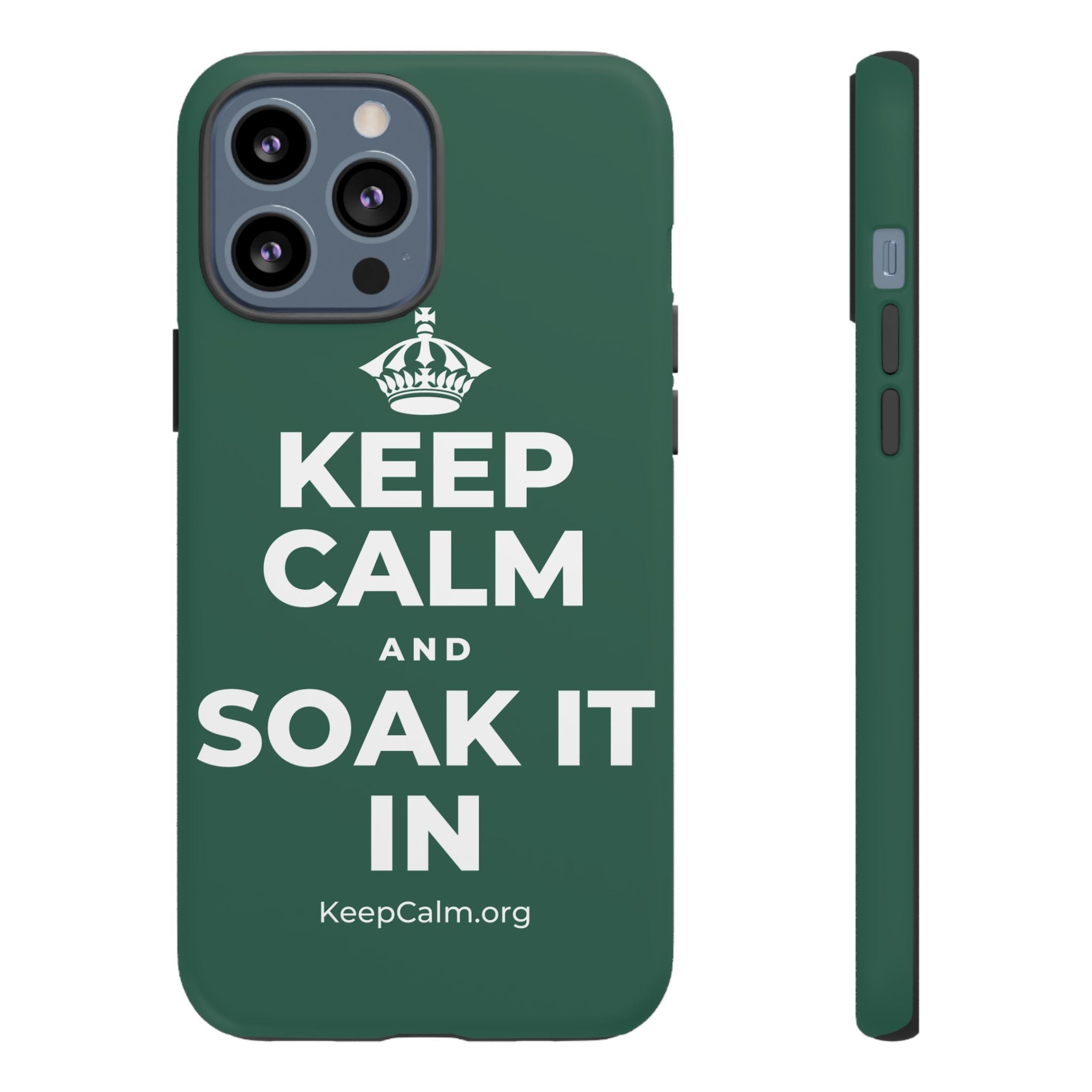 KEEP CALM AND SOAK IT IN Phone Case