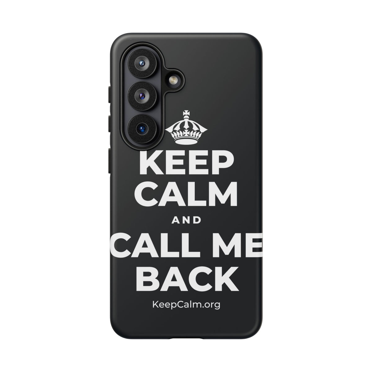 KEEP CALM AND CALL ME BACK Phone Case (Dark)