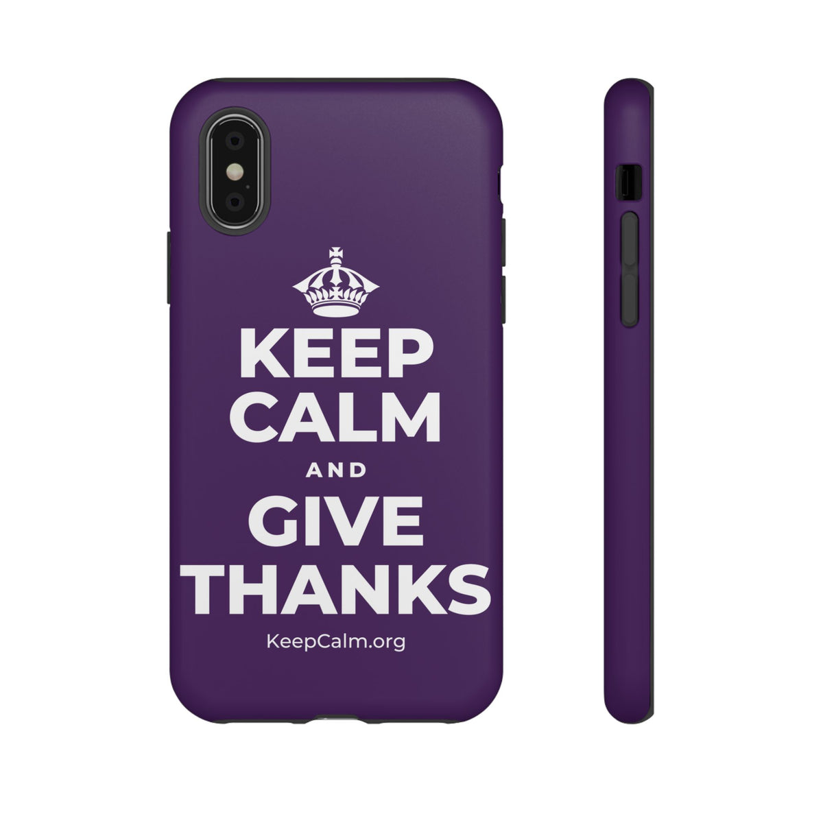 KEEP CALM AND GIVE THANKS Phone Case
