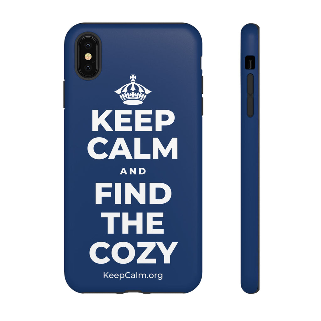 KEEP CALM AND FIND THE COZY Phone Case