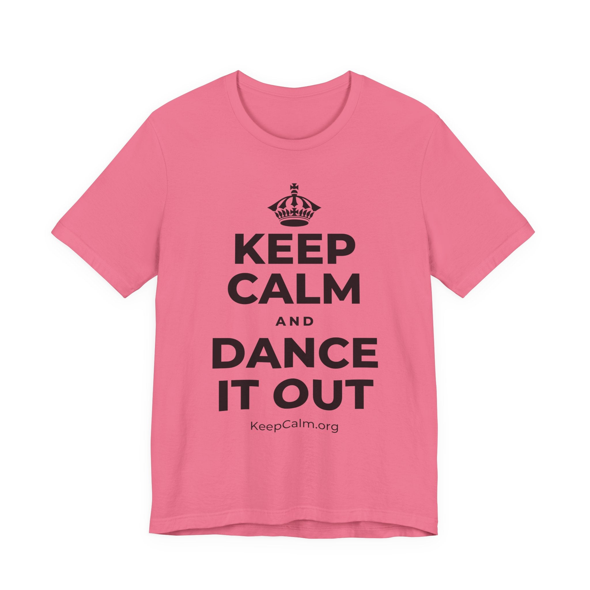 KEEP CALM AND DANCE IT OUT T-Shirt (Military Green–Autumn)