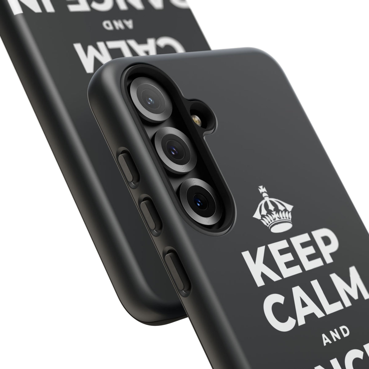KEEP CALM AND DANCE IN THE SAND Phone Case (Dark)