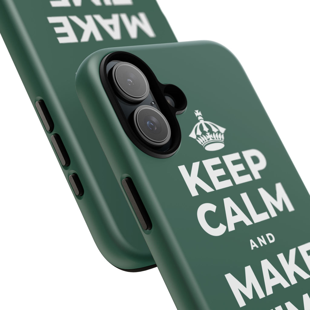 KEEP CALM AND MAKE TIME TO PLAY Phone Case