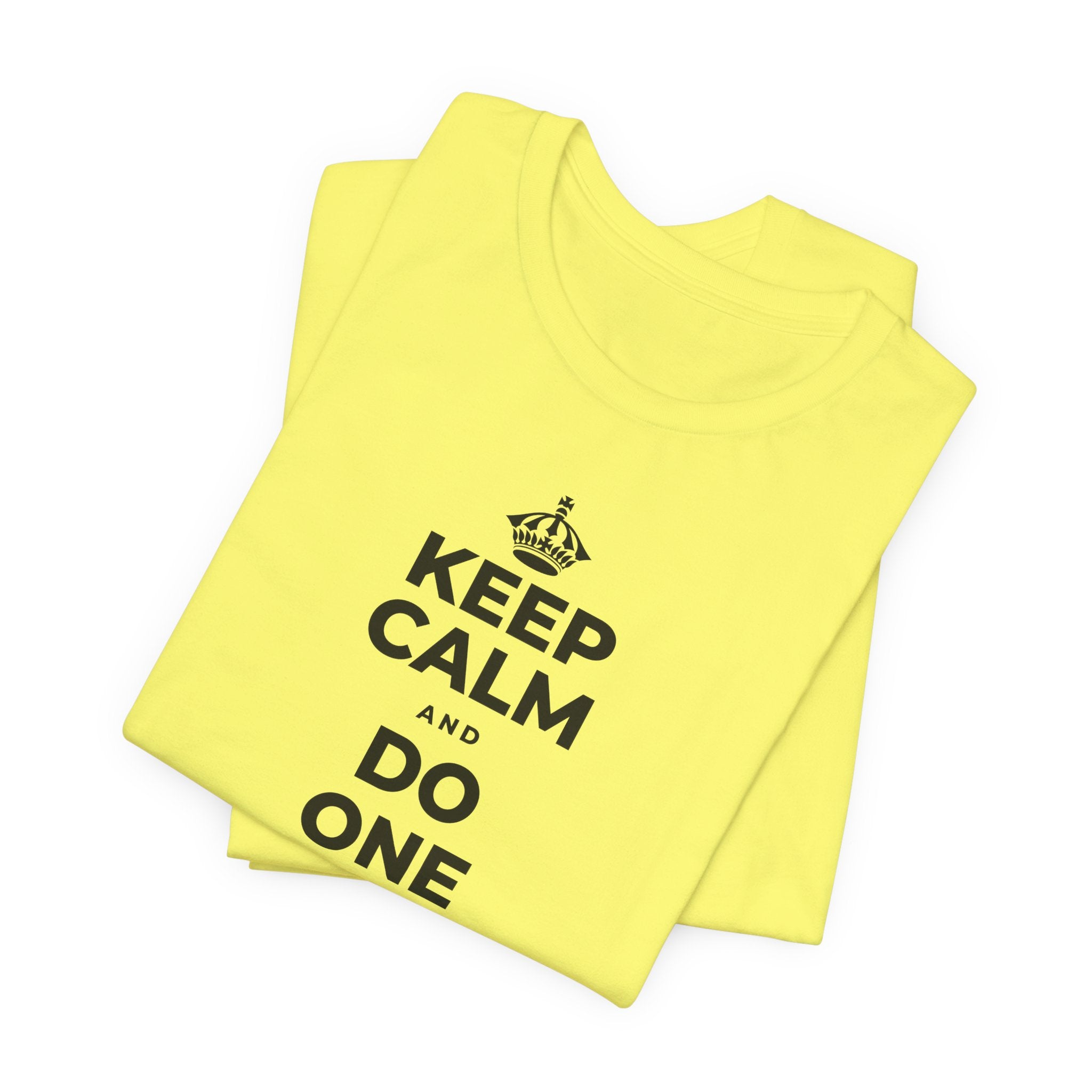 KEEP CALM AND DO ONE THING, THEN THE NEXT T-Shirt (Soft Cream–Heather Mauve)