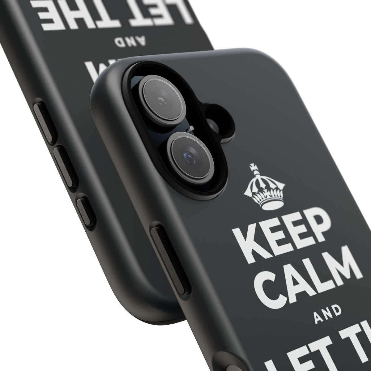 KEEP CALM AND LET THE SMILE OUT Phone Case (Dark)