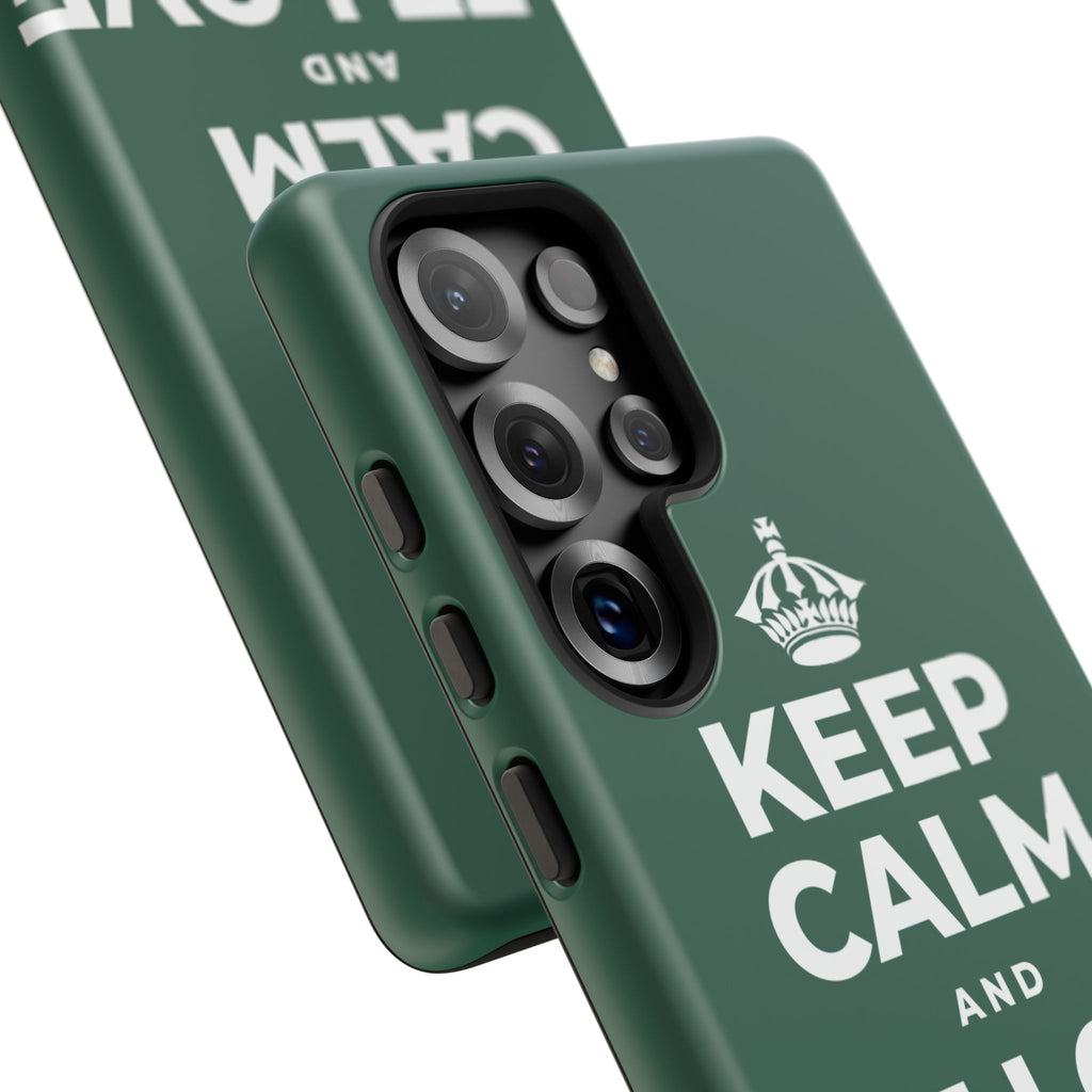 KEEP CALM AND LET LOVE FLOW Phone Case