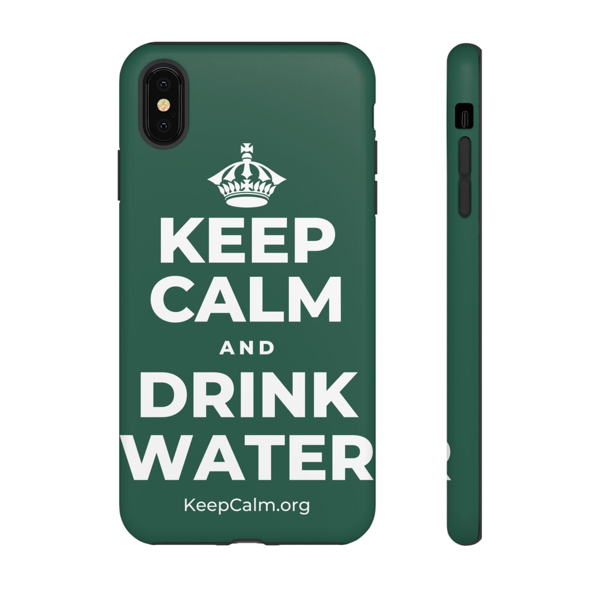 KEEP CALM AND DRINK WATER Phone Case