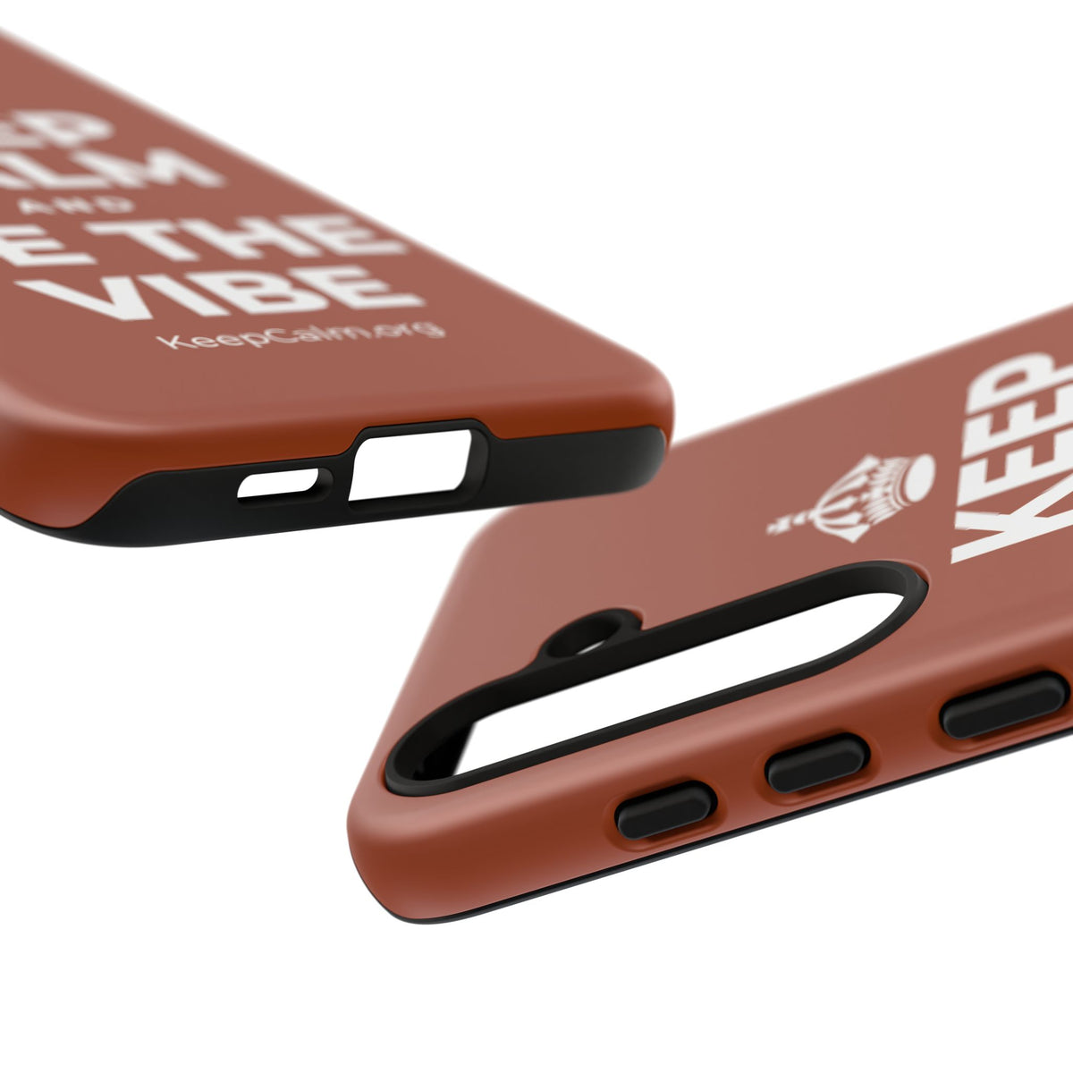 KEEP CALM AND BE THE VIBE Phone Case